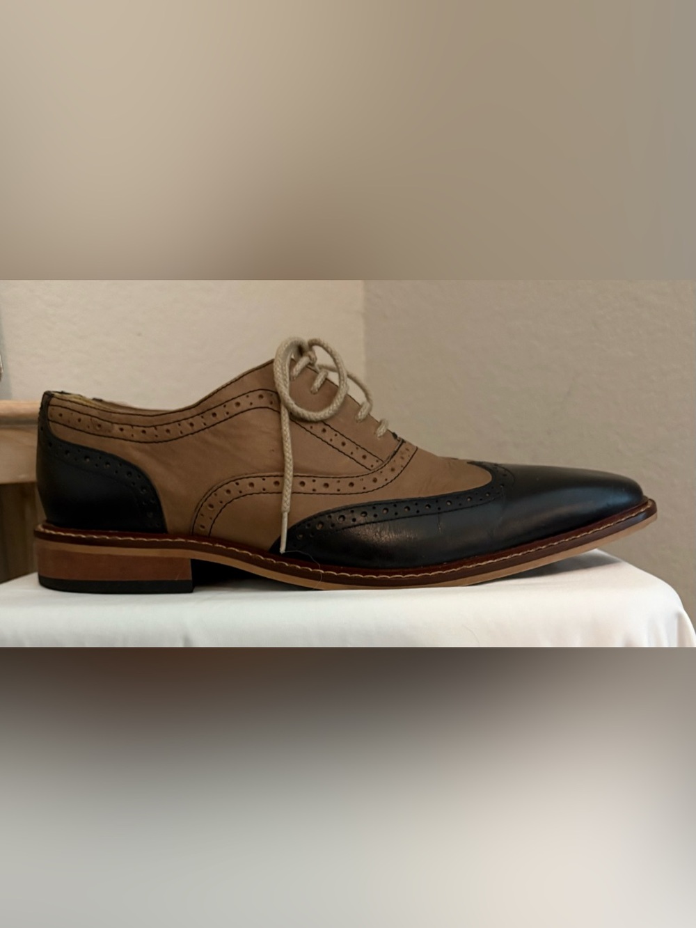 Giorgio Brutini Men's Daunt Tuxedo Oxfords Shoes Size 9.5 - Picture 4 of 8
